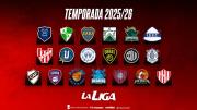 Así se jugará La Liga Nacional 2025/26