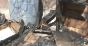 Un sahumerio, el origen del incendio en una casa de La Bebida: la familia pide ayda