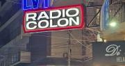 El cartel original de Colón fue restaurado y volvió a la radio
