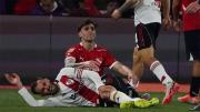 El duro mensaje de Germán Pezzella tras la grave lesión que sufrió en River