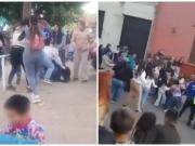 Festejaban el Día del Niño pero terminaron a los golpes: hubo gritos, corridas y varios heridos