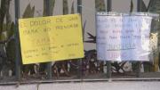 Crimen de Coghlan: pegaron carteles en la casa del principal sospechoso