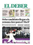 Portadas de los periódicos de Bolivia del lunes 11 de agosto del 2025