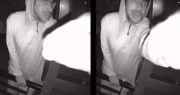 Delincuente robó en un salón de uñas en pleno centro y quedó registrado en las cámaras