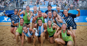 Las Kamikazes hicieron historia: la selección argentina de beach handball, campeona en los World Games