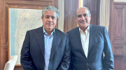 Rolando Figueroa se reunió con Francos y reclamó una compensación por una deuda de Nación