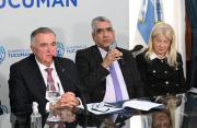 Osvaldo Jaldo reiteró el reclamo para que el impuesto a los combustibles sea coparticipado