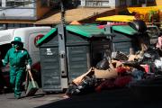 La Paz: 40 camiones recogen las 3 mil toneladas de basura acumulada en la ciudad