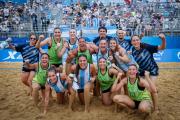 Argentina, con la neuquina Bonomi, se consagró campeona del mundo de beach hándbol en China