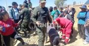 Acusados de robo fueron sorprendidos con un arma y herramientas, vecinos intentaron lincharlos