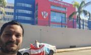 Estudiantes vs Cerro Porteño.- En fotos: los hinchas ya le hacen el aguante al Pincha en la Copa Libertadores