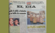 RECUERDO DE ORO. La Plata Rugby, campeón 1995: tapa y todo el color, así lo informaba El Día