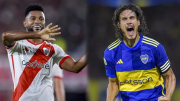 Una gloria de River le dijo “frío” a Miguel Borja y bancó a Edinson Cavani