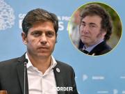 Kicillof acusó a Milei de impulsar una campaña sucia y lo tildó de estafador