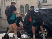 Rugby y solidaridad: el gesto de los All Blacks en las calles porteñas