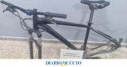 Desde un cuadro de bici hasta una garrafa: encontraron elementos robados en un descampado