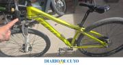 En San Expedito: halló la bicicleta que le habían robado y quien la tenía dijo que fue una donación