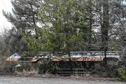 Un colectivo volcó en Bariloche en la ruta de acceso al Cerro Catedral: Fiscalía investiga las causas