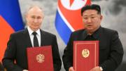 Vladimir Putin y Kim Jong Un refuerzan su alianza militar antes de la reunión del ruso con Donald Trump
