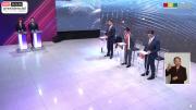 Participaron 3 de los 8 candidatos presidenciales