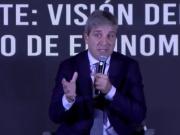 Luis Caputo defendió la estabilidad macroeconómica y lapidó al kirchnerismo: Sus 16 años solo se comparan con el peor país de África