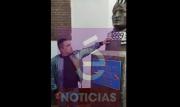 Diputado Astorga viste de reo el busto de Evo Morales y anticipa su encarcelamiento tras elecciones