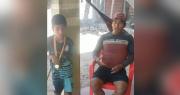 Niño corre con chinelas y le gana a sus compañeros que estaban con zapatillas