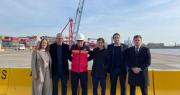 Se iniciaron las obras de ampliación del muelle en el puerto de Dock Sud