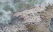 Incendio en Arturo Seguí a metros de una escuela