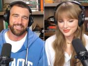 Taylor Swift debuta en el podcast de Travis Kelce y podría dar pistas de su nuevo disco