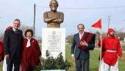 Madariaga tiene una escultura del general Güemes