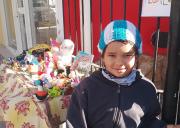 Por el día de la niñez, Benicio regaló sus juguetes: Todos tienen que tener uno, hay que disfrutar ser niño