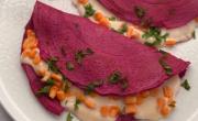 Receta sin harina de crepes de remolacha: riquísimos, saludables y muy fáciles de hacer para rellenar