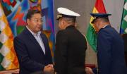 Luis Arce cambia al Alto Mando Militar a 85 días de dejar el gobierno