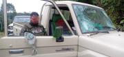 Policías tienen lesiones en la cabeza y el rostro