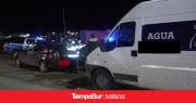 Cuatro detenidos tras amenazas con arma de fuego a un repartidor