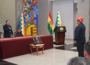 Luis Arce posesiona a Víctor Quispe como nuevo ministro de Trabajo
