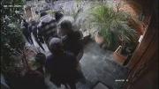 Caballito: video captó a una banda que intentó entrar a una casa