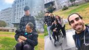 Video: el reencuentro de un paciente que tiene cáncer con su hijo y su perro en el Hospital Central