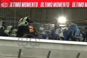 Hubo graves incidentes entre hinchas de Godoy Cruz y la policía de Brasil tras el partido de Copa Sudamericana