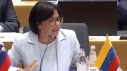 Delcy Rodríguez arremete contra el fiscal de EEUU