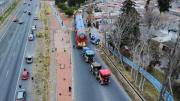 Demoras de tránsito: estas son las calles que hay que evitar por el reactor de IMPSA este viernes