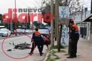 Importante despliegue policial en Av. Solís por un impactante accidente