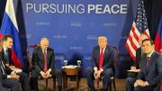 Donald Trump recibió a Vladimir Putin en Alaska con Ucrania en el centro de la agenda