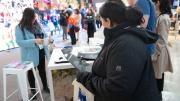 Rada Tilly exhibe un stand inspirado en el mar y la naturaleza viva