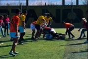 Los All Blacks llevaron su mensaje de unión y valores a una cárcel en Buenos Aires