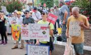 Protestas en Alaska por la cumbre Trump