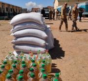 Comisan alimentos y vehículos de contrabando
