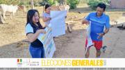 Pando: facilitadores indígenas socializan información electoral con pueblos Tacana, Esse Ejja y Cavineño