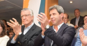 Uñac, un Gioja, Andino y Gramajo discutieron los candidatos con la conducción del PJ en 25 de Mayo
